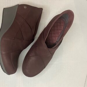 Mozo Descanso Burgundy Red WorkWear Booties Size 8 NEW